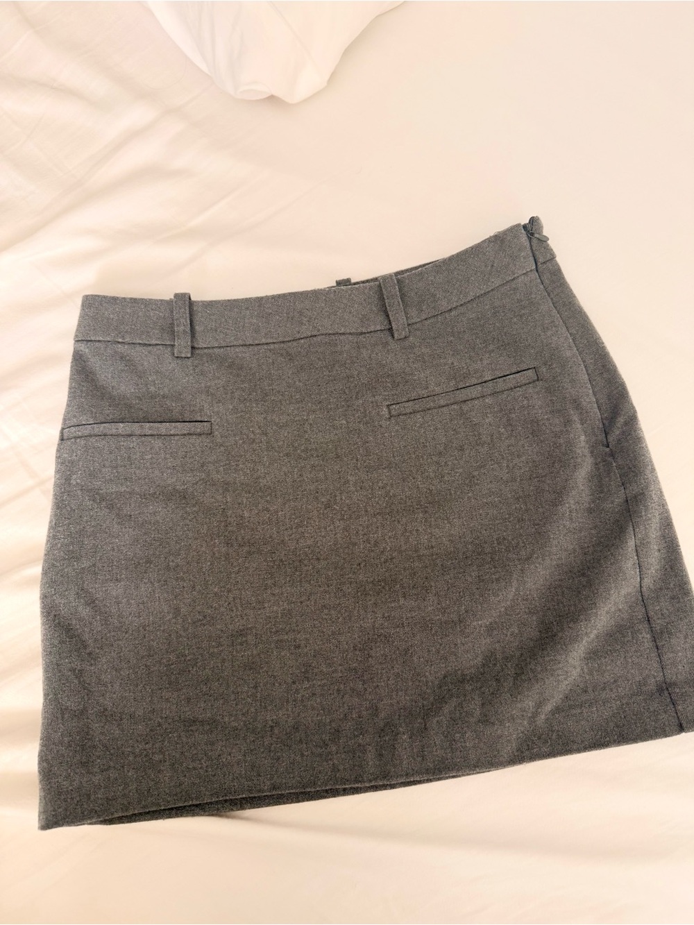 Classic Gray Buisness Mini Skirt